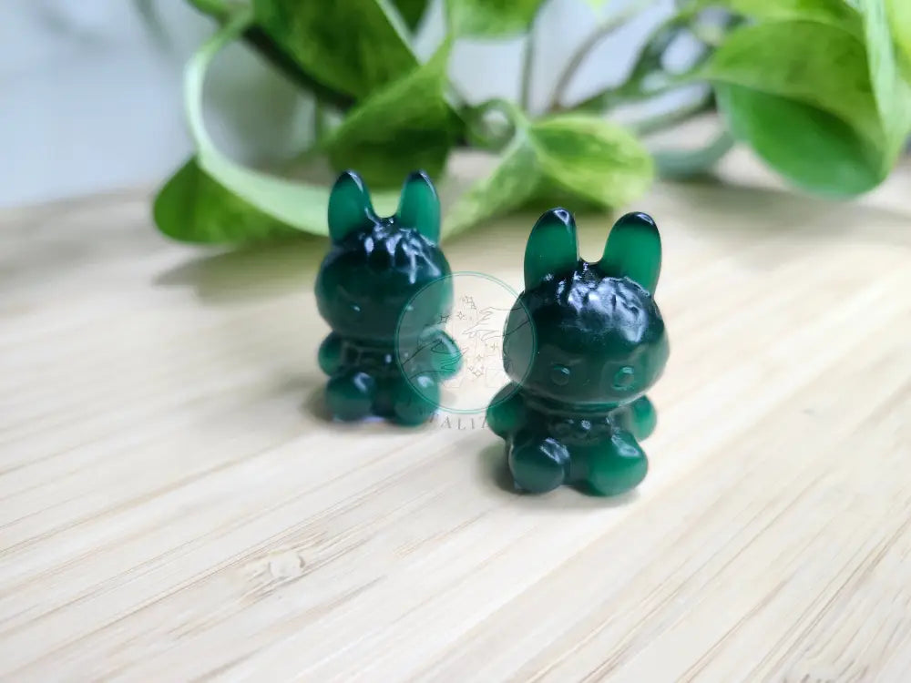 GREEN CATS EYE LABUBU