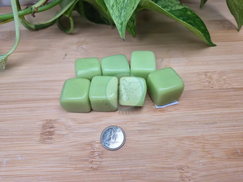 GREEN GLOWSTONE CUBE