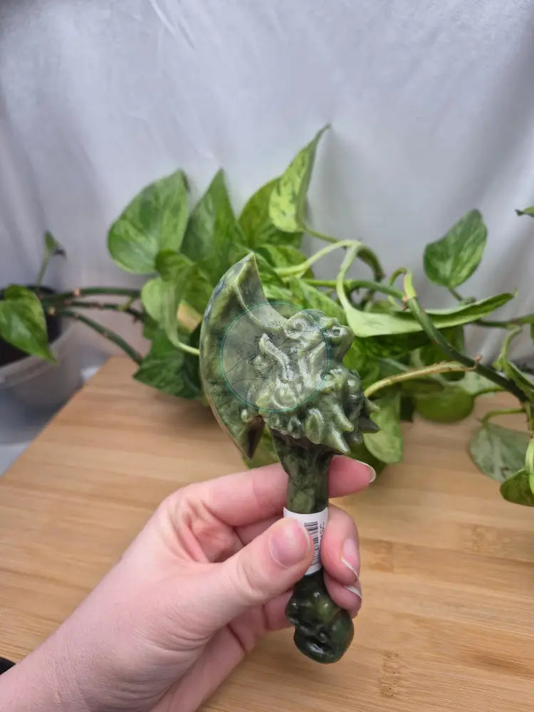 JADE DRAGON AXE