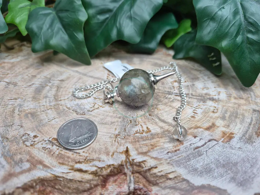 LABRADORITE PENDULUM