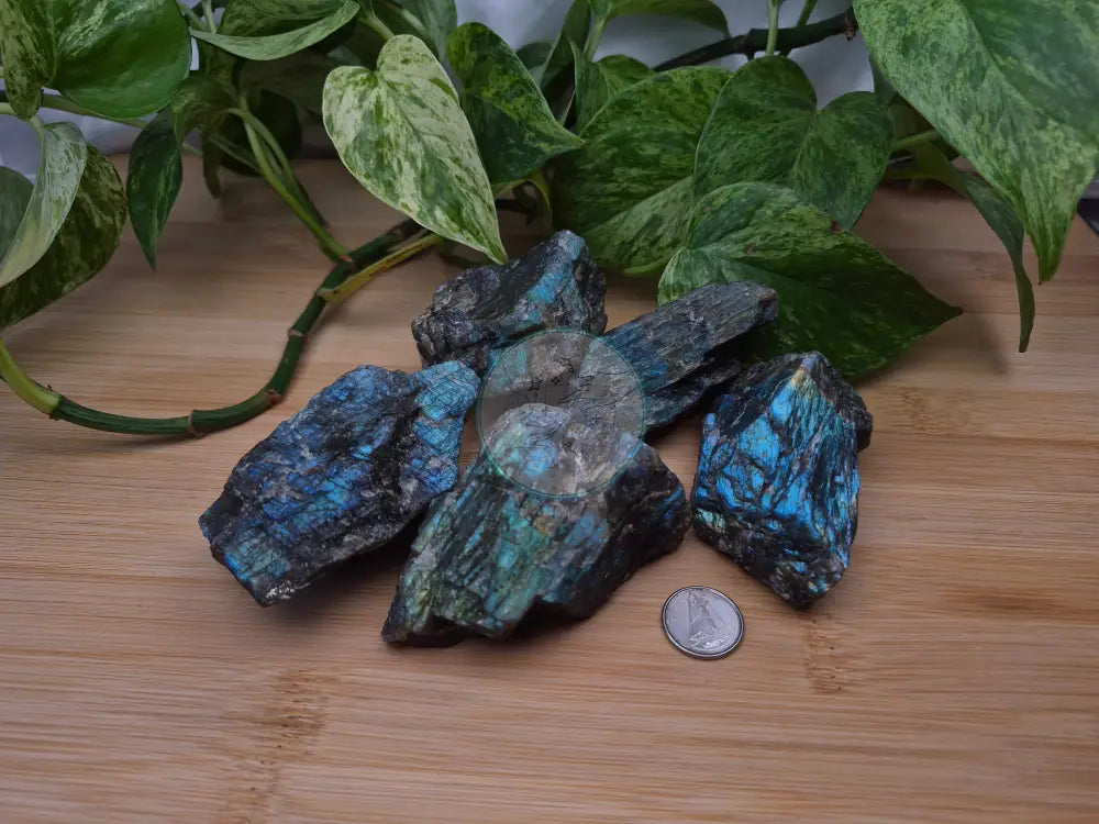 LABRADORITE ROUGH CHUNK