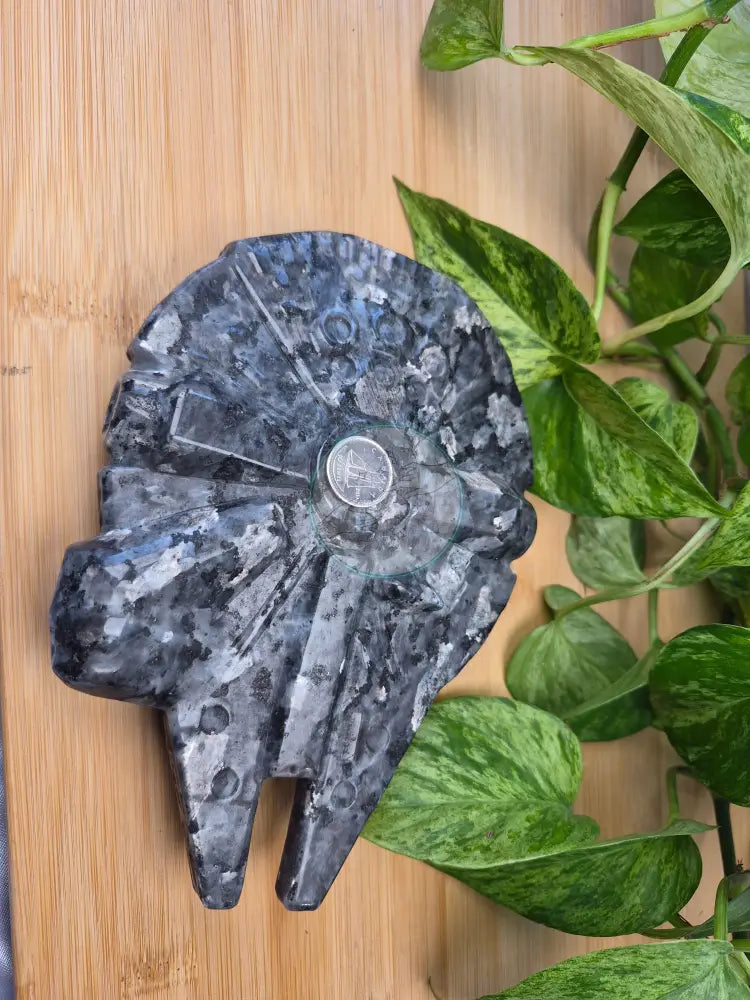 LARVIKITE MILLENNIUM FALCON XL