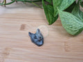 LARVIKITE WOLF HEAD