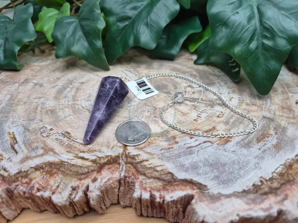 LEPIDOLITE PENDULUM