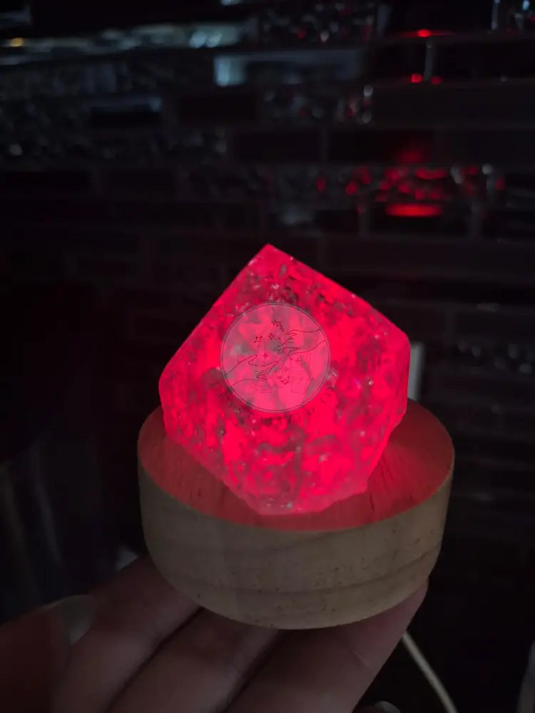 LIGHT BASE SMALL CIRCLE - COLOUR CHANGE