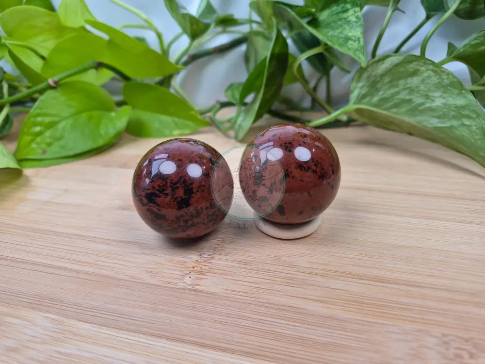 MAHOGANY OBSIDIAN SPHERE