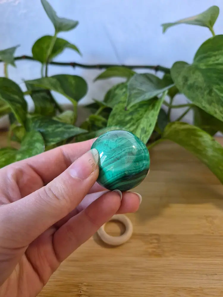 MALACHITE SPHERE