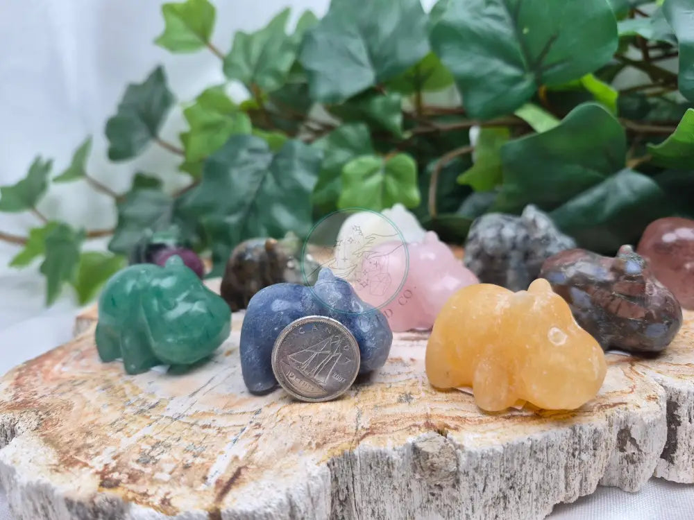 MIXED CRYSTAL HIPPO