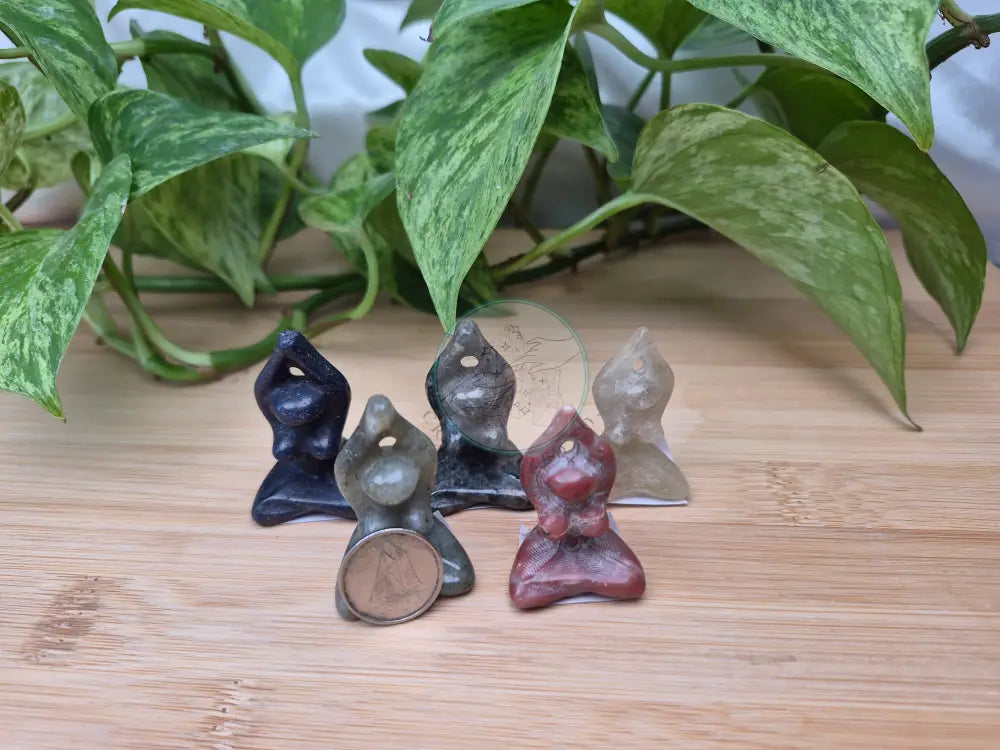 MIXED CRYSTAL YOGA LADY