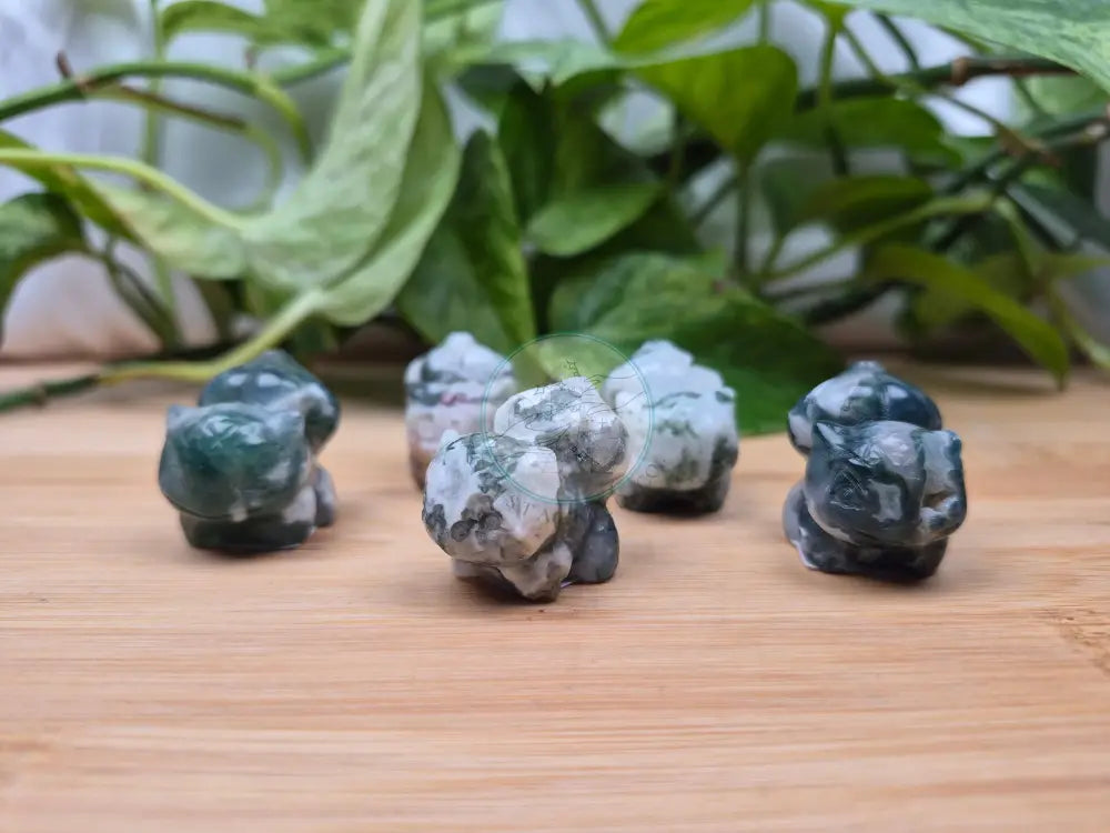 MOSS AGATE BULBASAUR
