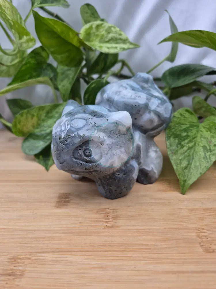 MOSS AGATE BULBASAUR XXL