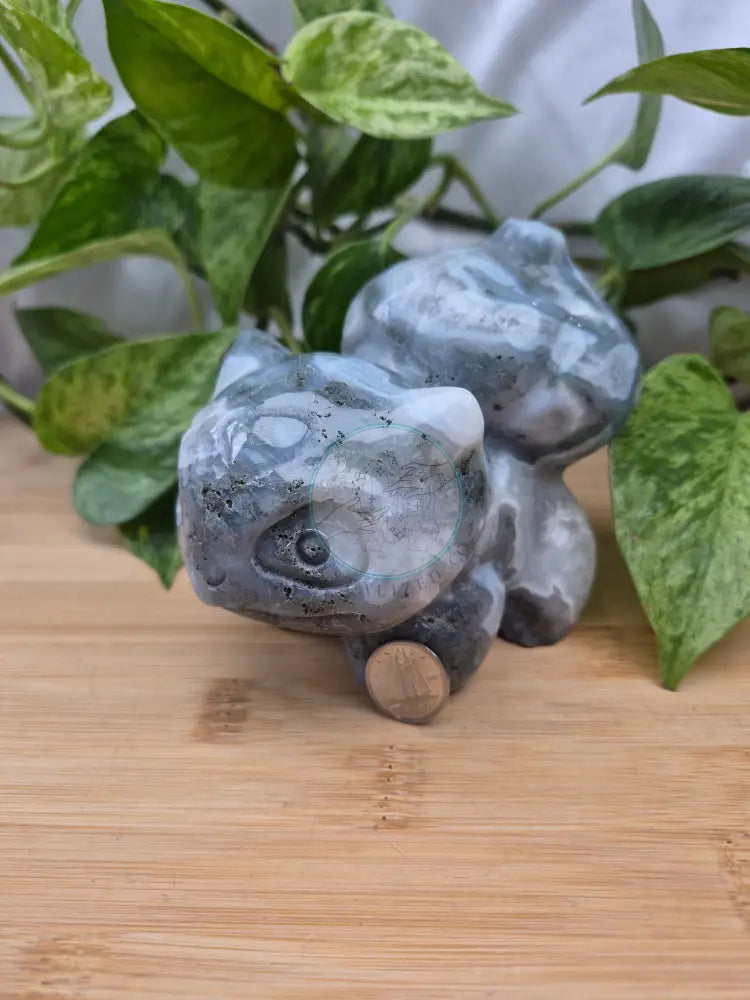 MOSS AGATE BULBASAUR XXL