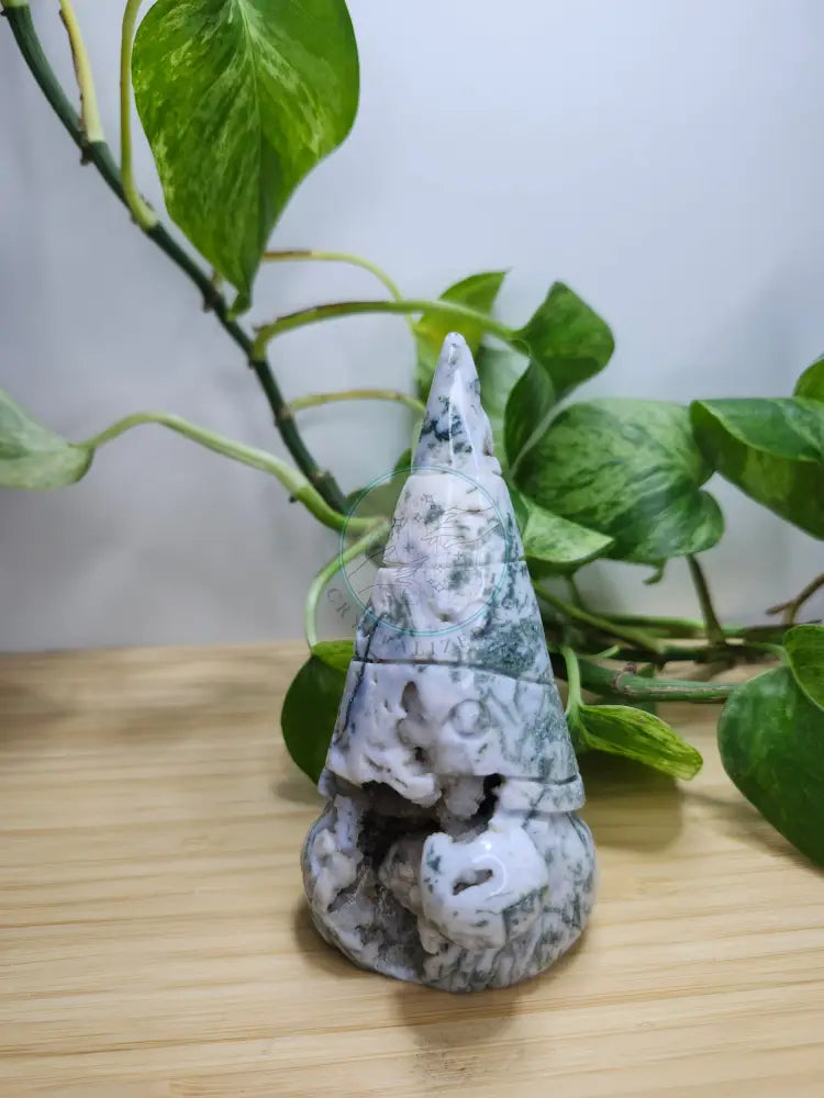 MOSS AGATE GNOME