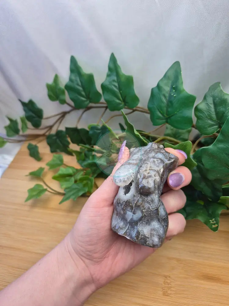 MOSS AGATE GODDESS BODY