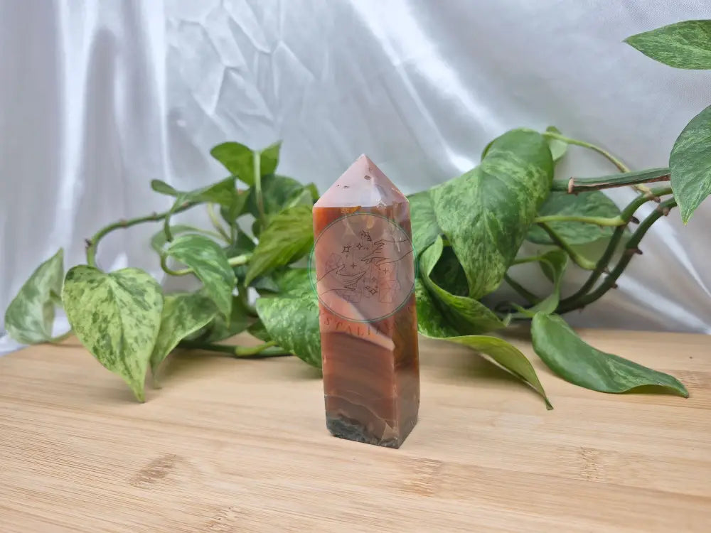 MOSS AGATE TOWER