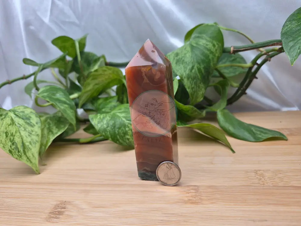 MOSS AGATE TOWER