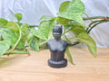 OBSIDIAN CAT WOMAN BUST
