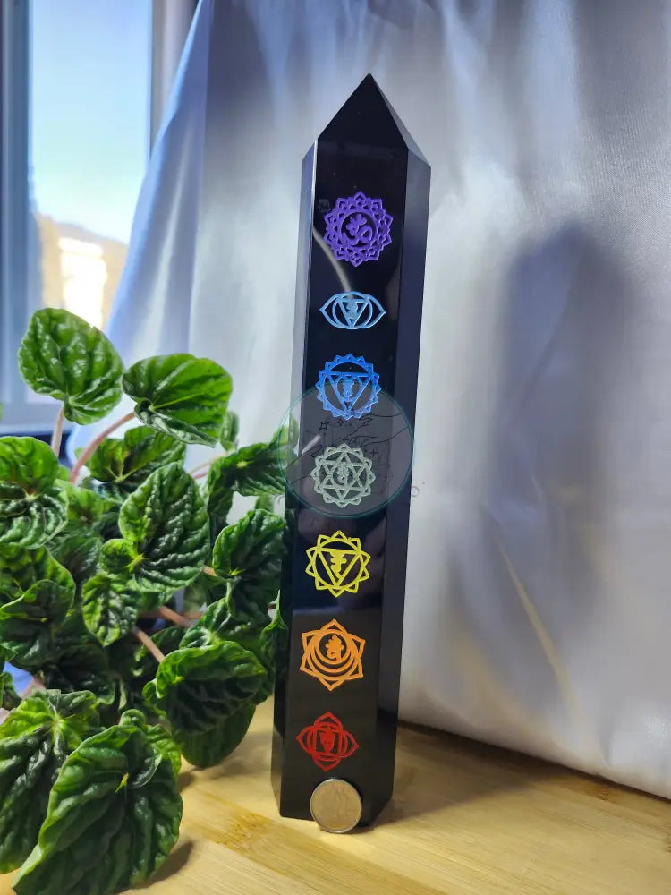 OBSIDIAN CHAKRA TOWER