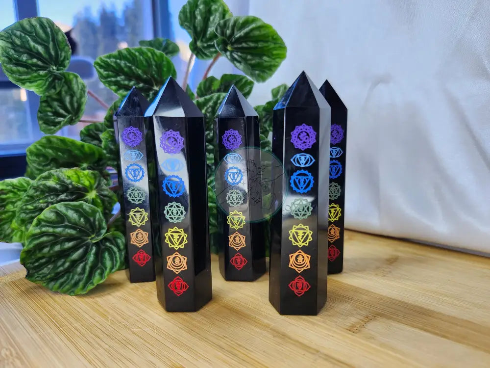 OBSIDIAN CHAKRA TOWER