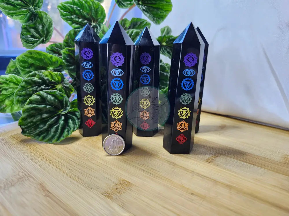 OBSIDIAN CHAKRA TOWER