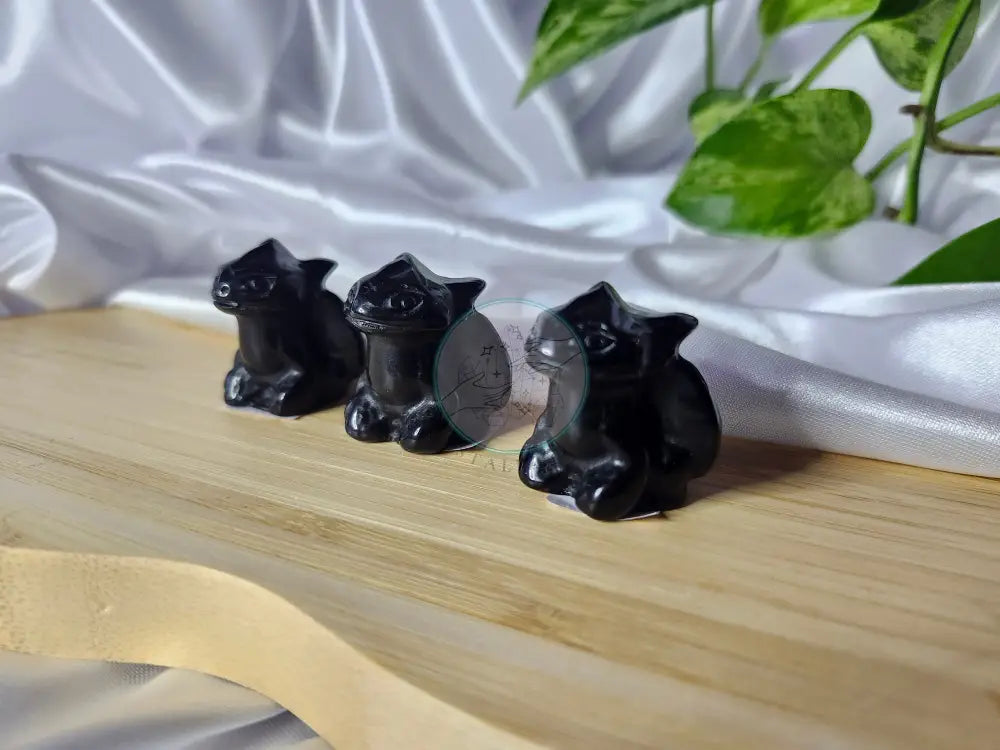 OBSIDIAN TOOTHLESS - CARVING