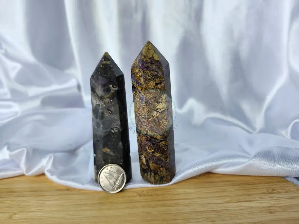 OPALIZED FLUORITE TOWER