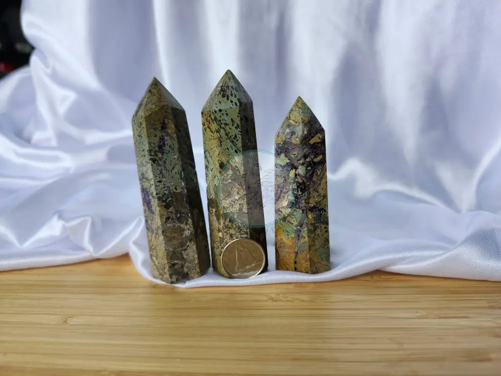 OPALIZED FLUORITE TOWER