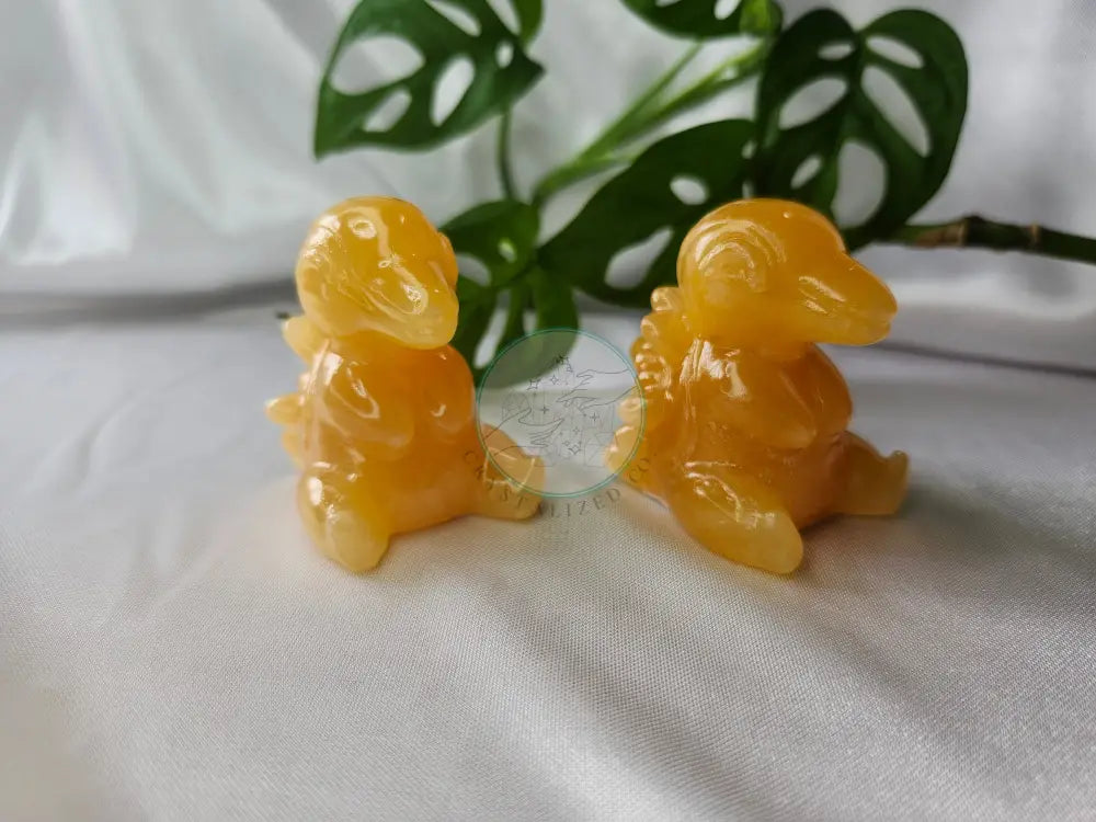 ORANGE CALCITE CYNDAQUIL