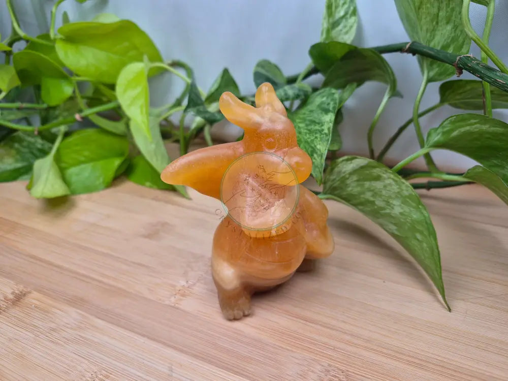 ORANGE CALCITE DRAGONITE