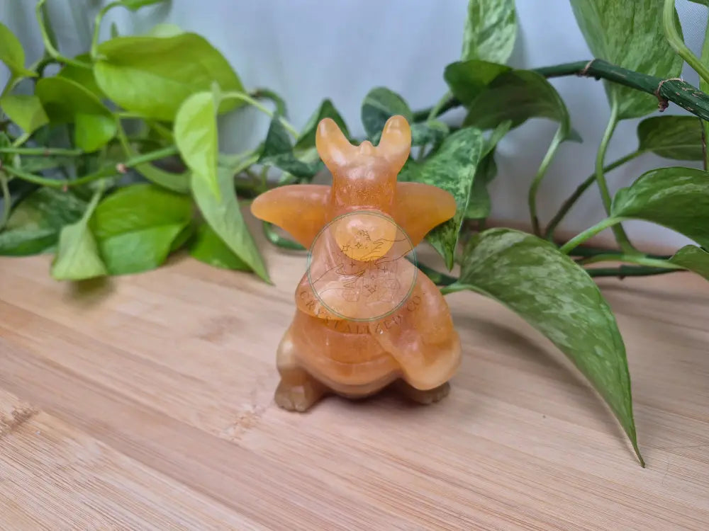 ORANGE CALCITE DRAGONITE