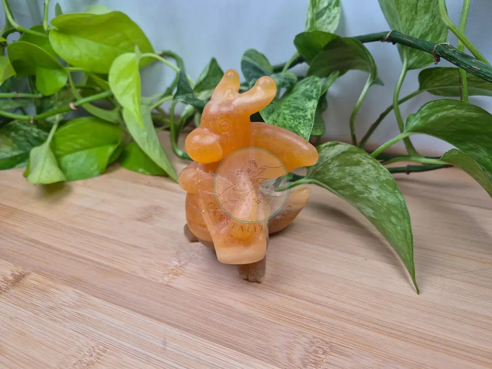 ORANGE CALCITE DRAGONITE