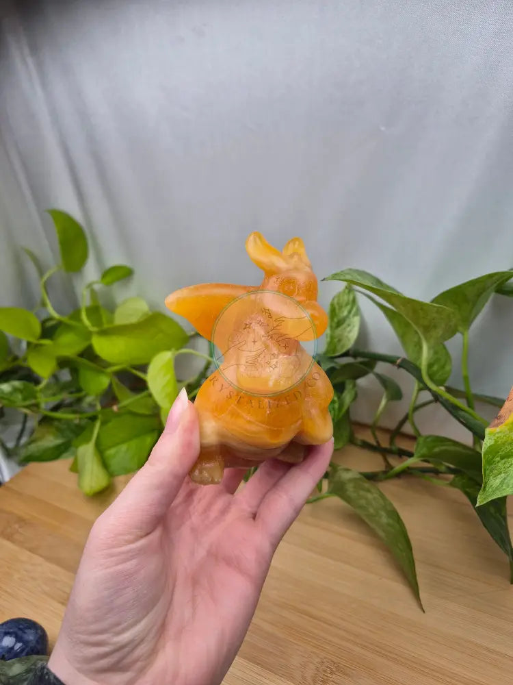 ORANGE CALCITE DRAGONITE
