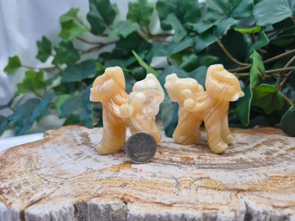 ORANGE CALCITE RAIKOU