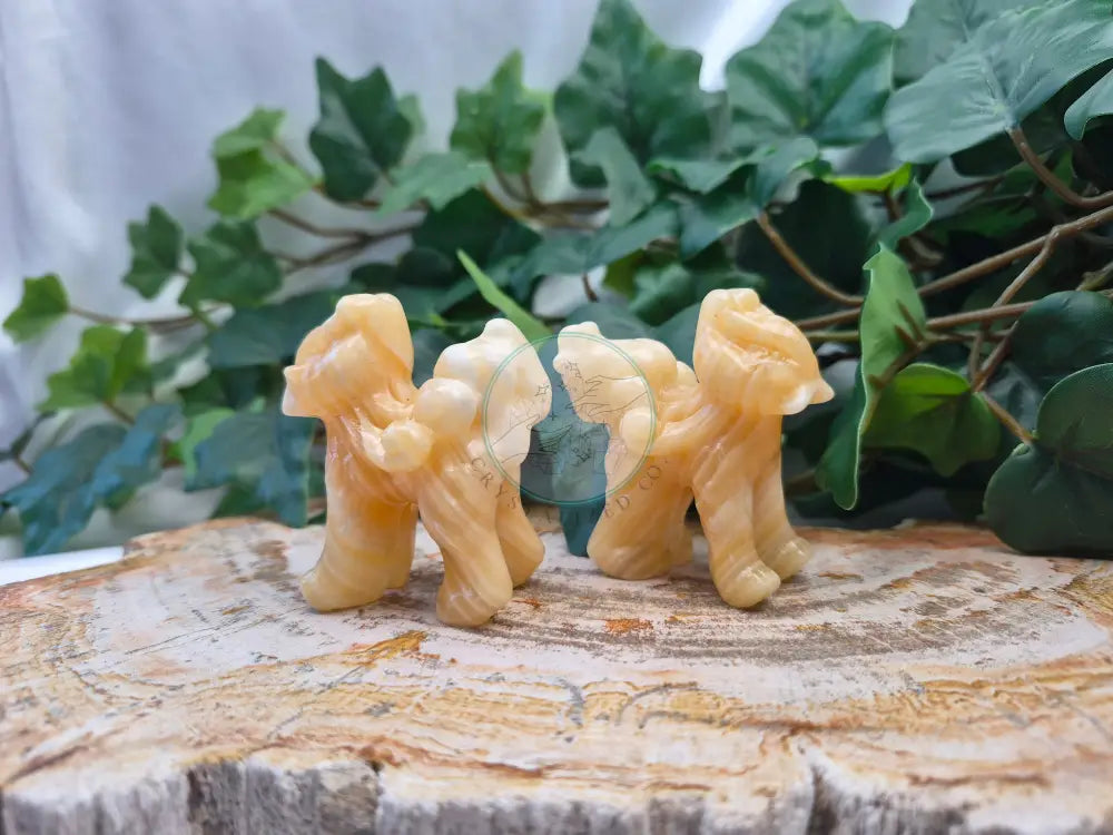 ORANGE CALCITE RAIKOU