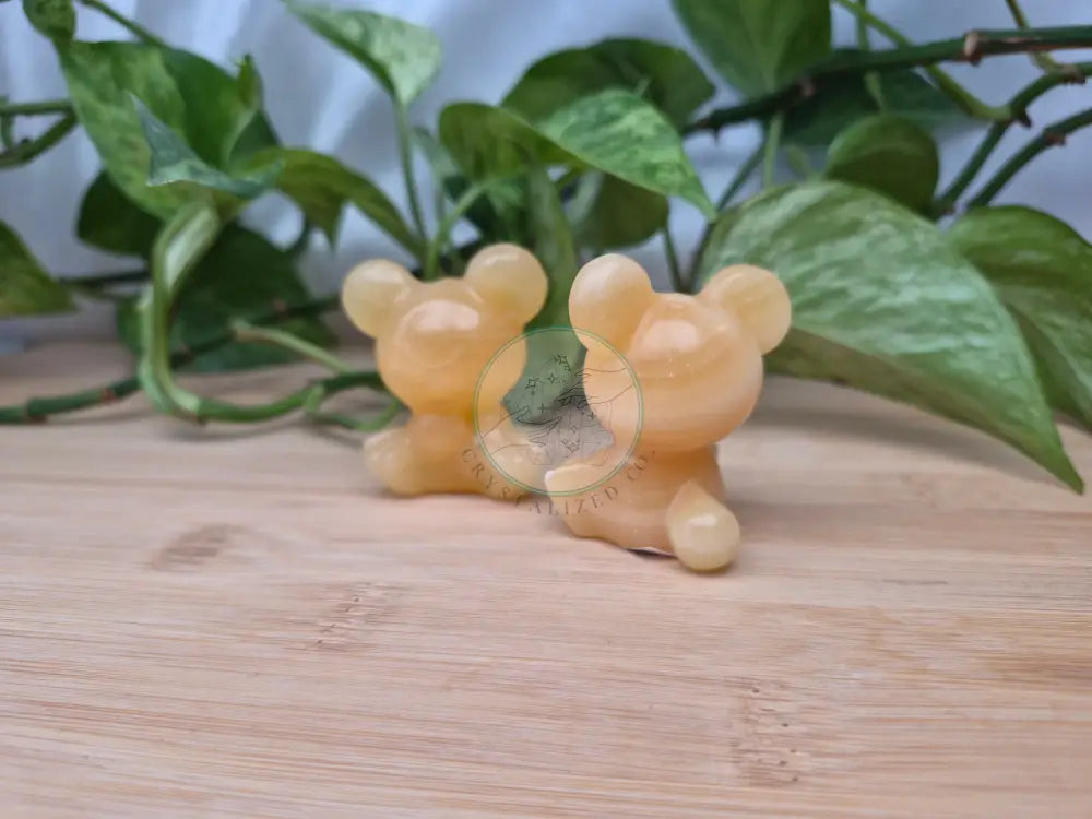 ORANGE CALCITE TEDDIURSA