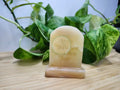 ORANGE CALCITE TOMBSTONE
