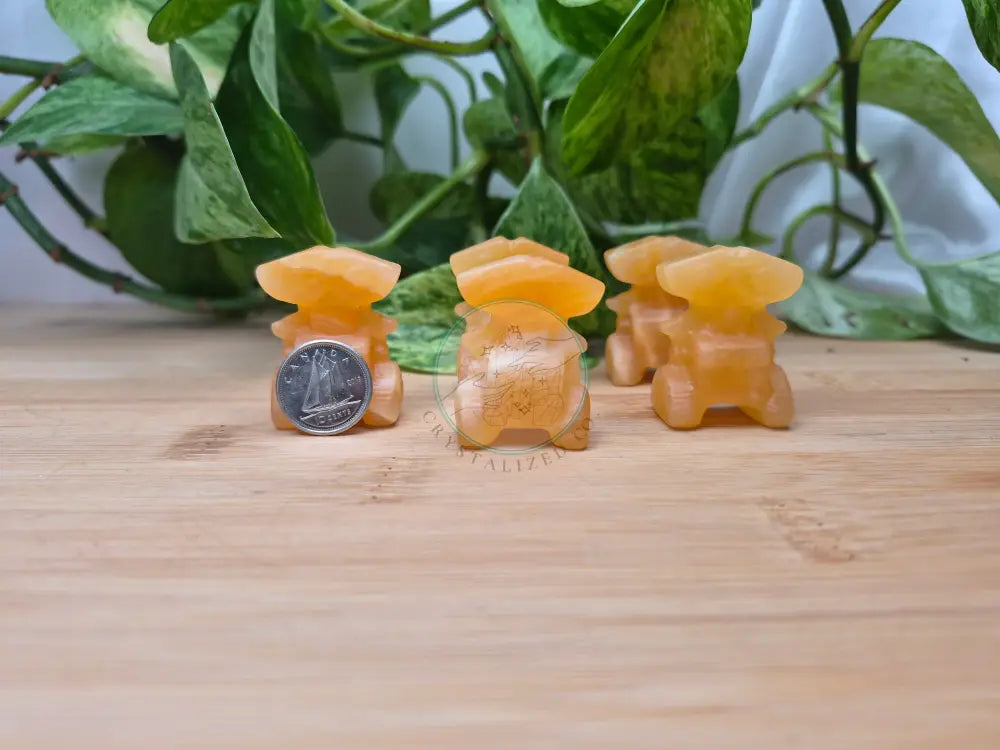 ORANGE CALCITE WALL-E