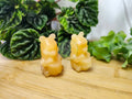 ORANGE CALCITE WINNIE THE POOH