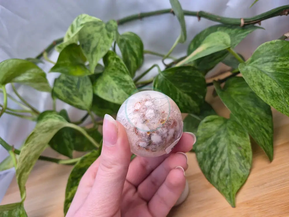 PINK AMETHYST SPHERE