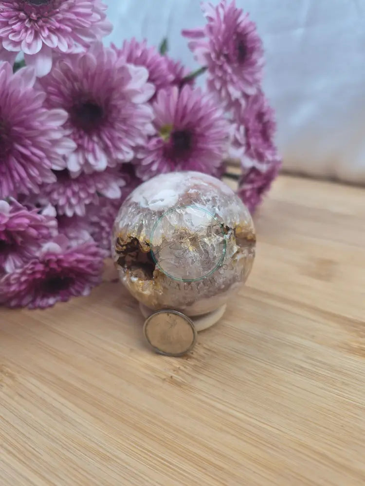 PINK AMETHYST SPHERE