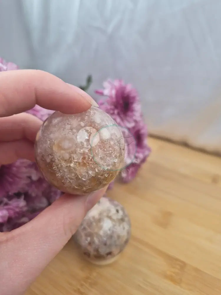 PINK AMETHYST SPHERE