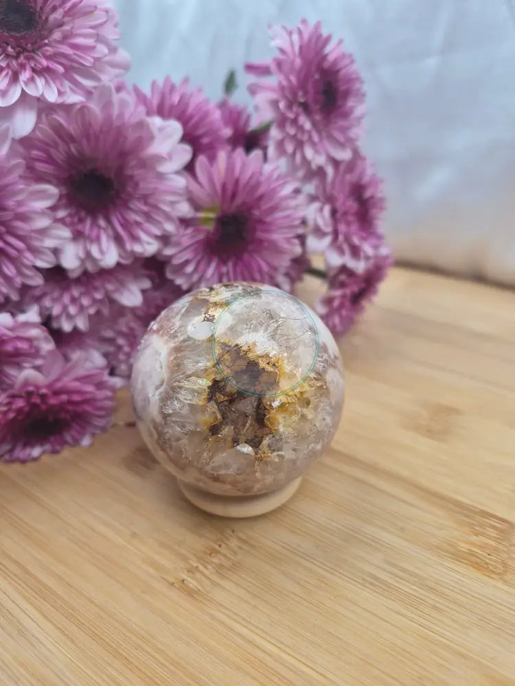 PINK AMETHYST SPHERE