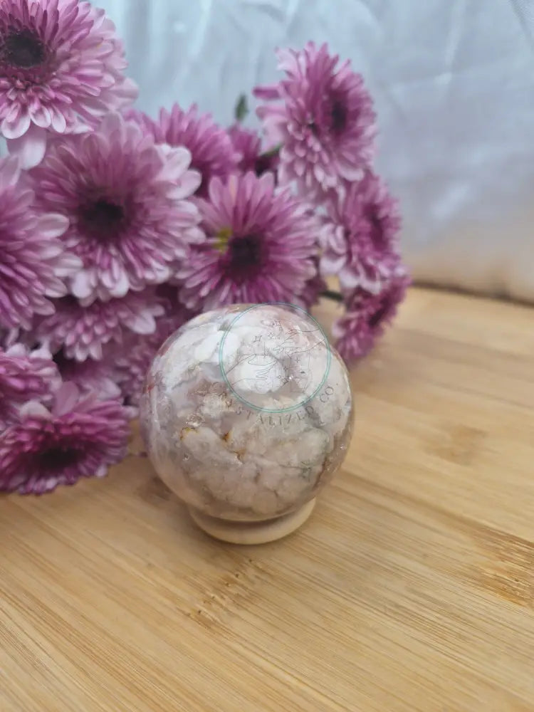PINK AMETHYST SPHERE
