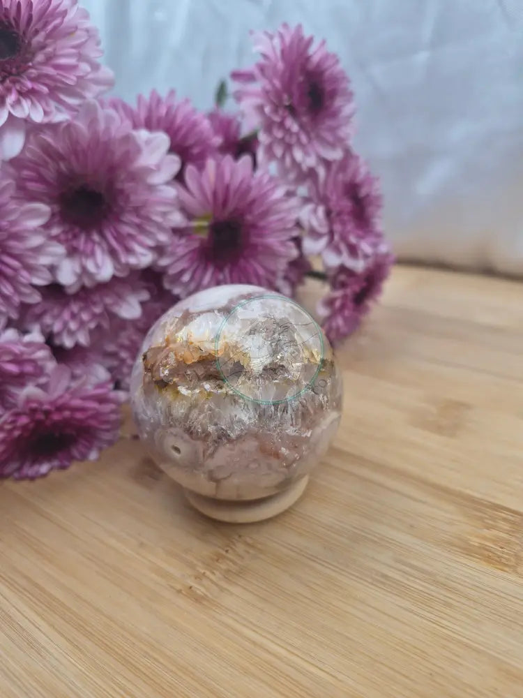 PINK AMETHYST SPHERE