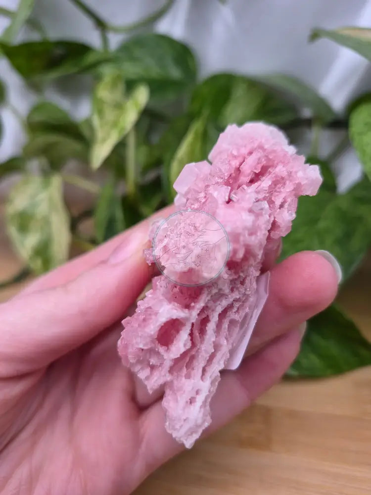 PINK HALITE SPECIMEN