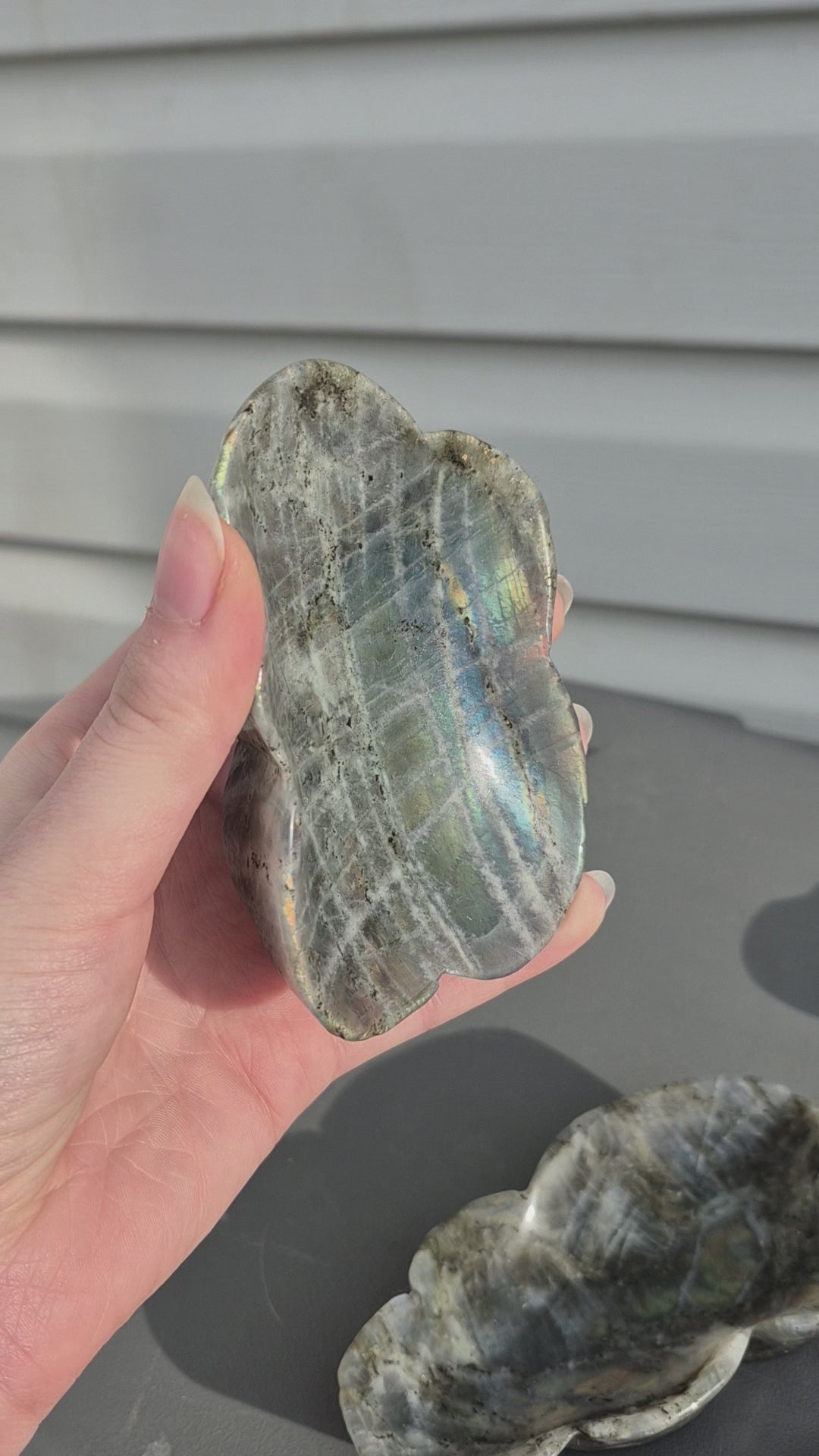 LABRADORITE DISH #5