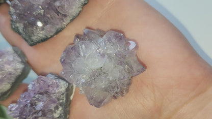 METEORITIC CANADIAN AMETHYST CLUSTER