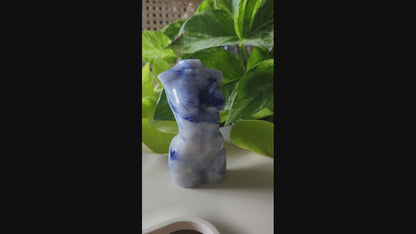 UV REACTIVE SODALITE GODDESS BODY