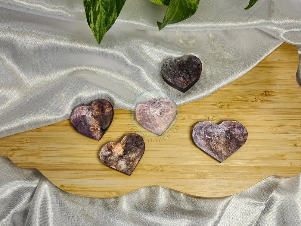 PURPLE MICA HEART