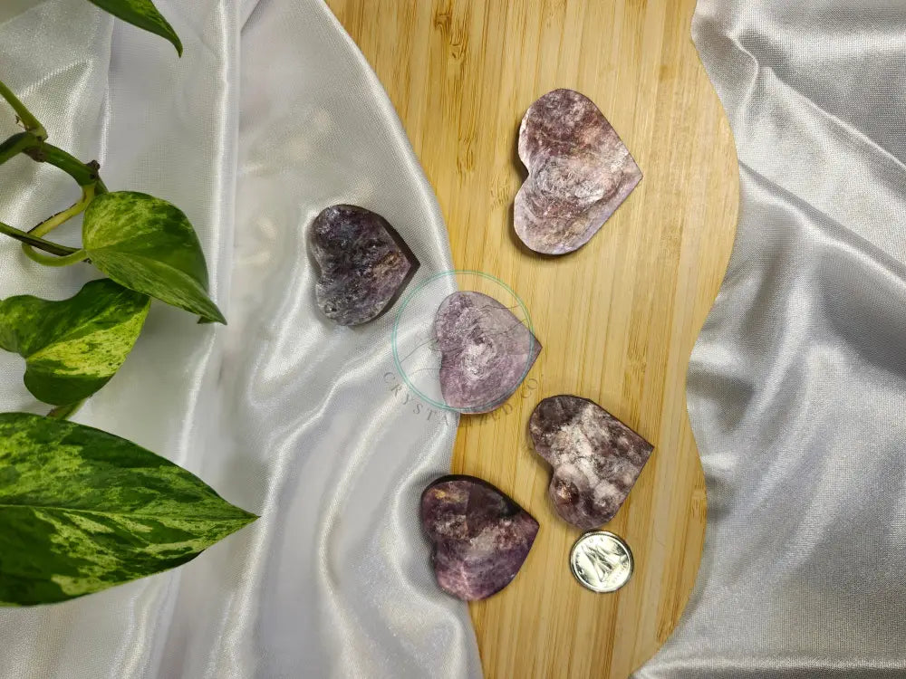PURPLE MICA HEART